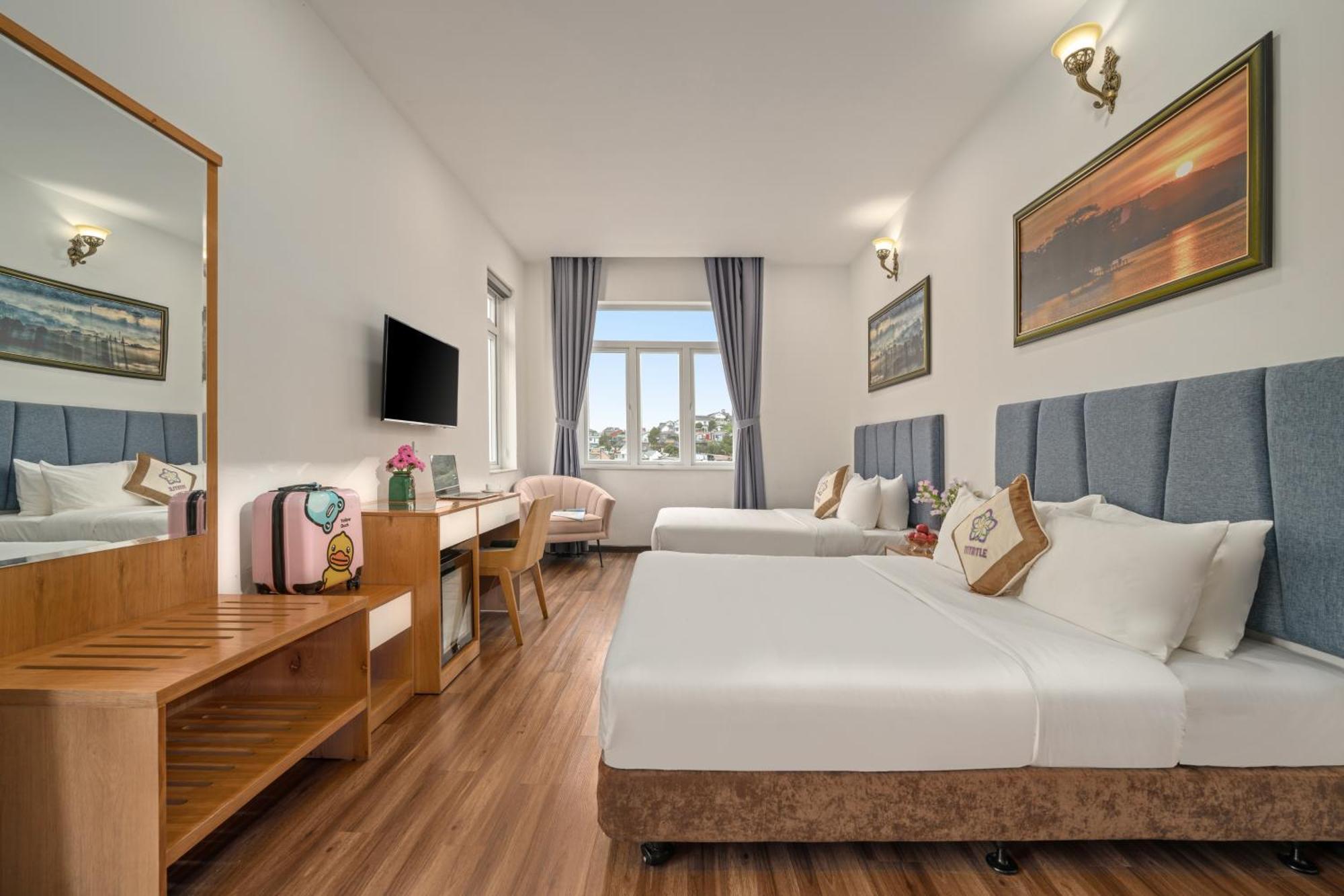Myrtle Hotel - Khách sạn Hoa Sim Da Lat Esterno foto