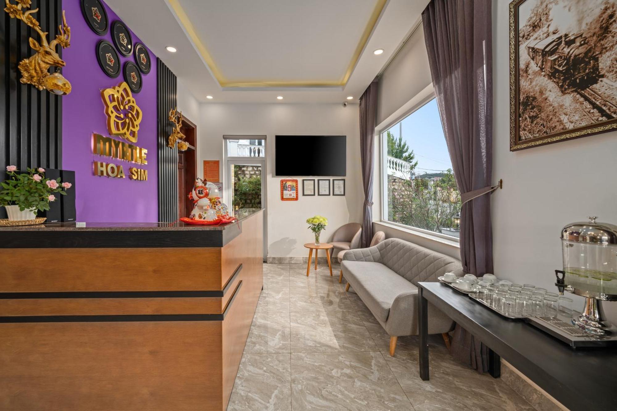Myrtle Hotel - Khách sạn Hoa Sim Da Lat Esterno foto